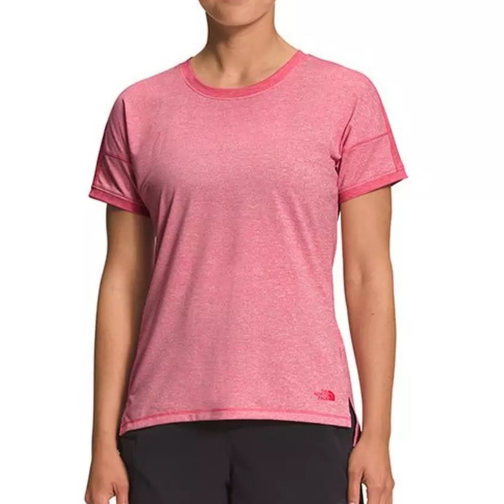 NWT THE NORTH FACE Heather Cosmo Pink Dawndream Short Sleeve Shirt